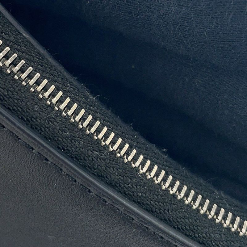 ザ ロウ ショルダーバッグ ハーフムーン レザー W1249 THE ROW 黒