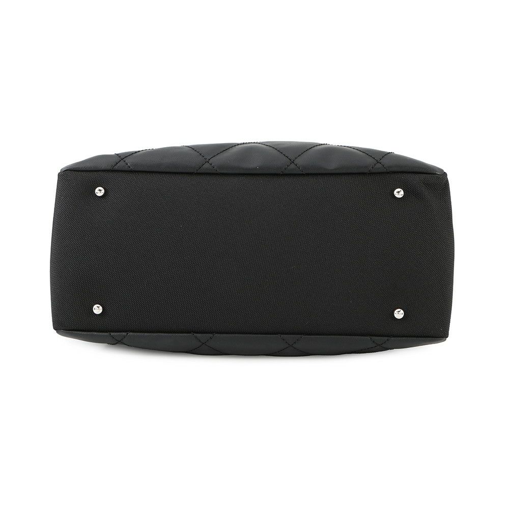 シャネル トートバッグ マトラッセ ココマーク パリビアリッツGM ラージ A34210 CHANEL ポーチ付き 黒