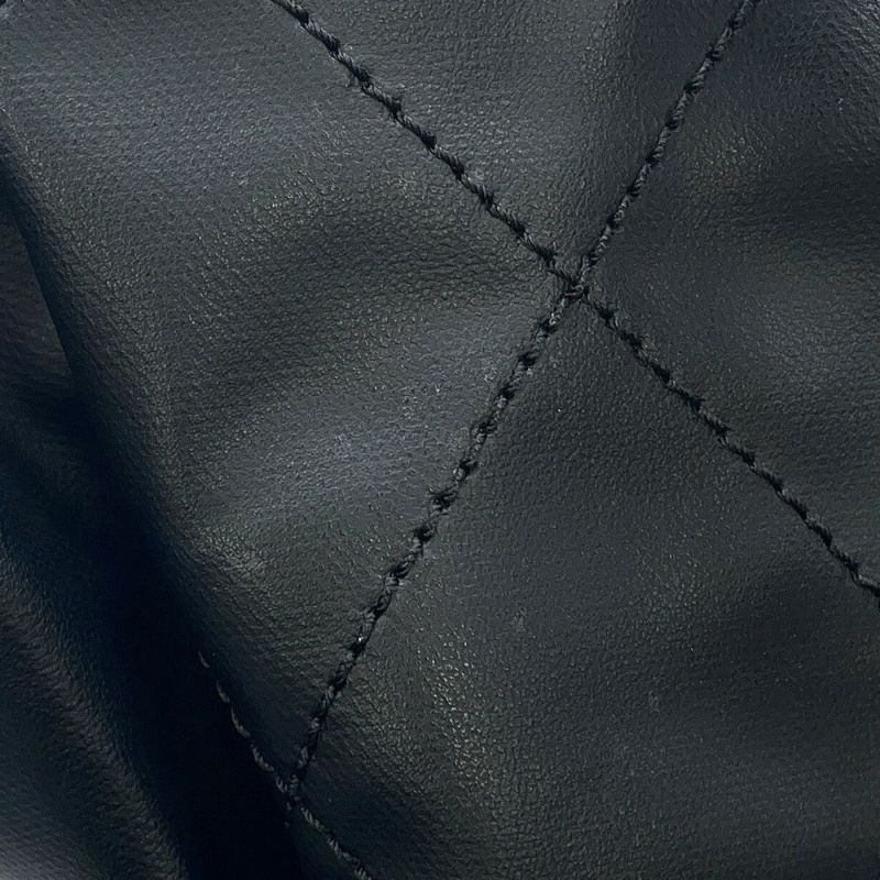 シャネル トートバッグ マトラッセ ココマーク パリビアリッツGM ラージ A34210 CHANEL ポーチ付き 黒