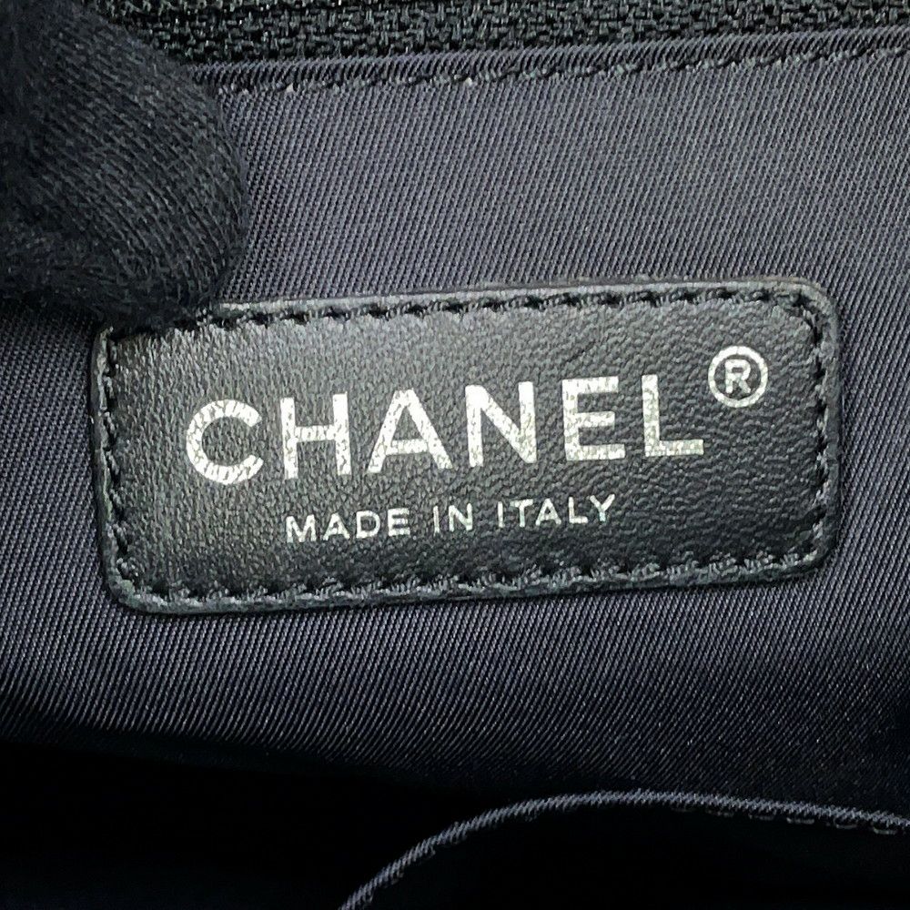 シャネル トートバッグ マトラッセ ココマーク パリビアリッツGM ラージ A34210 CHANEL ポーチ付き 黒