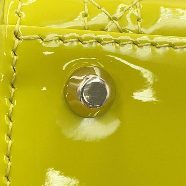 クリスチャン・ディオール ハンドバッグ レディディオール カナージュ ミニ パテント M0505OWCB 2way