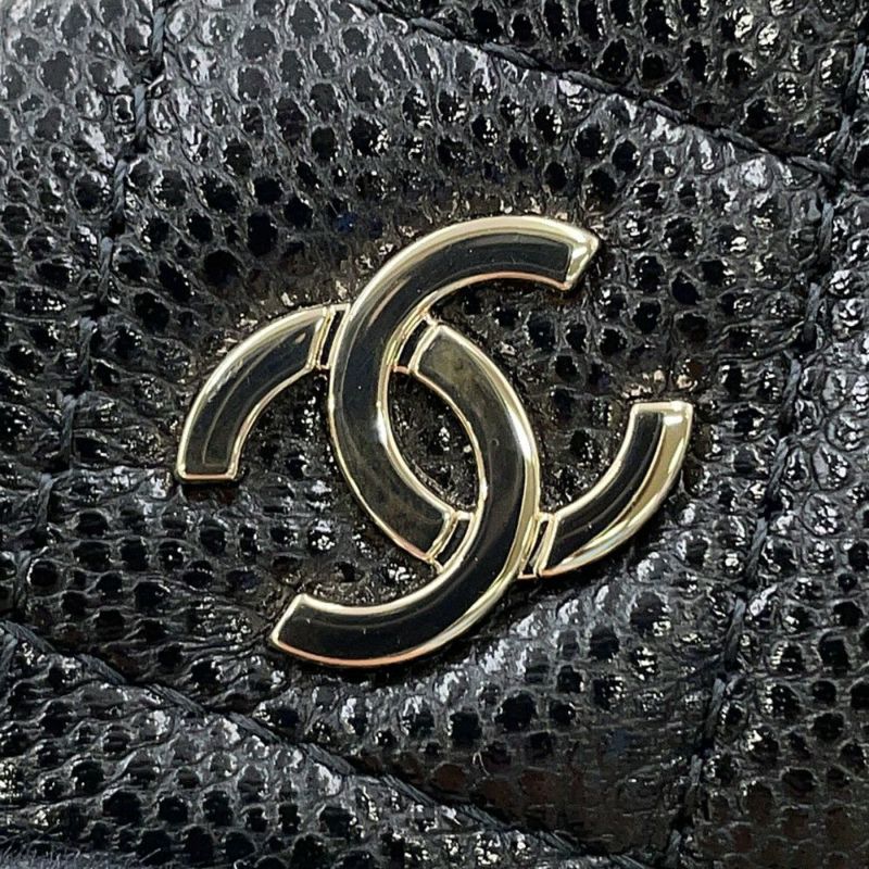 シャネル チェーンショルダーバッグ マトラッセ ココマーク タイムレスクラシックライン チェーンクラッチ キャビアスキン AP4423 黒