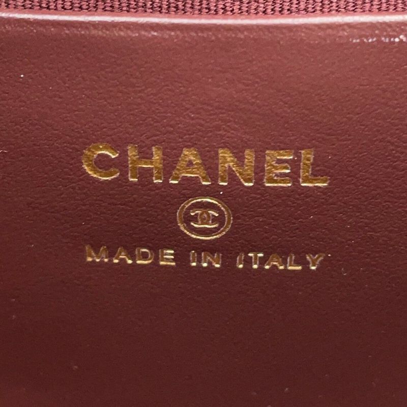 シャネル チェーンショルダーバッグ マトラッセ ココマーク タイムレスクラシックライン チェーンクラッチ キャビアスキン AP4423 黒