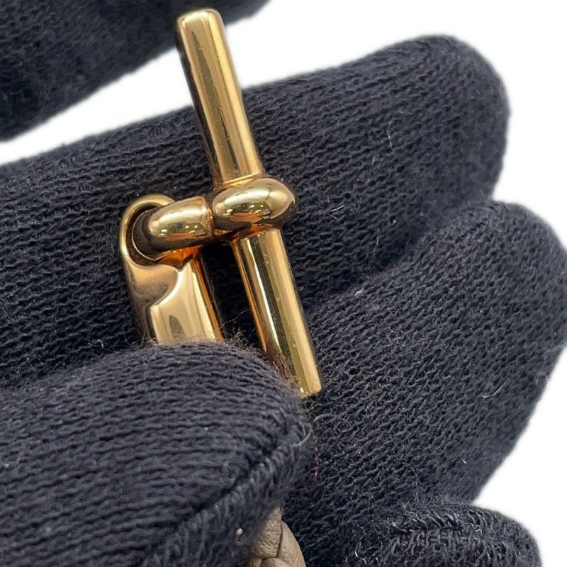 エルメス ブレスレット グレナン エトゥープ/ゴールド金具 スイフト HERMES アクセサリー