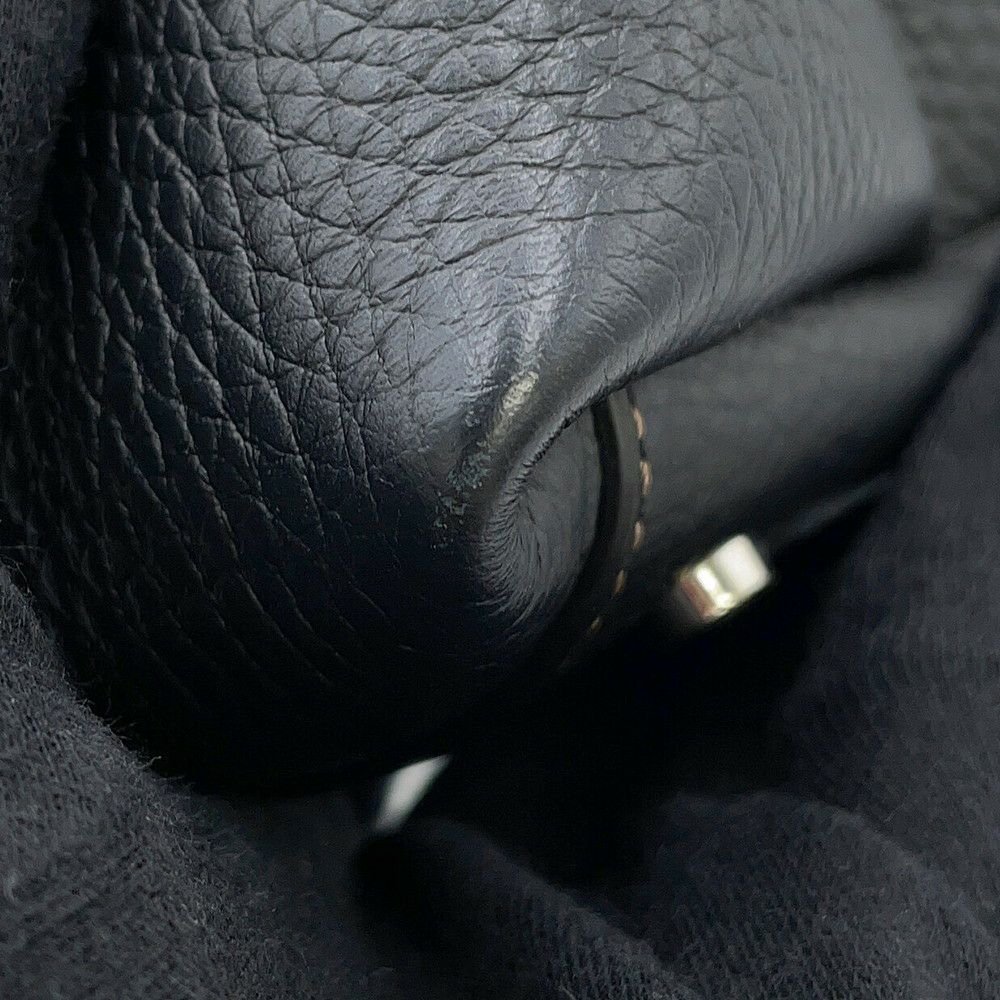 トッズ ハンドバッグ ロンハーマンコラボ マイクロバッグ レザー 4011100175 TOD'S 2way 黒