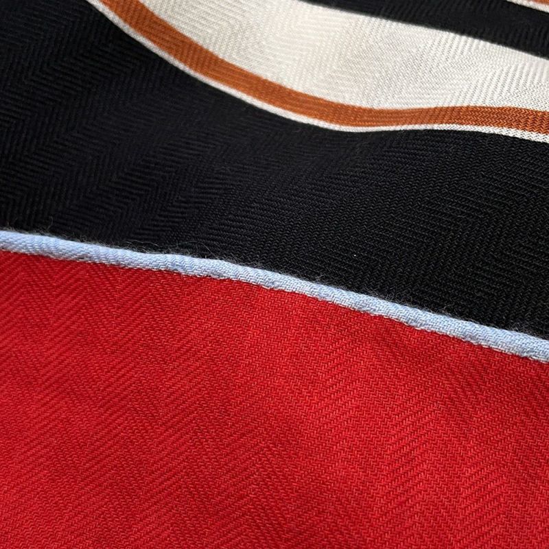 エルメス ストール カレ140 カレジェアン ブリッド・ドゥ・ガラ・アップリケ ピケ 2023春夏