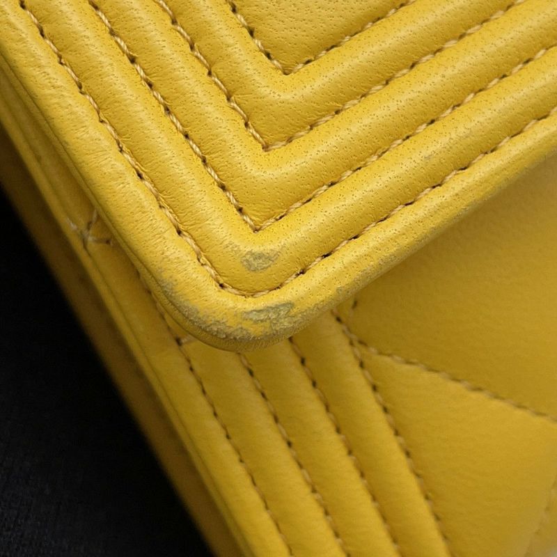 シャネル 長財布 ボーイシャネル マトラッセ ココマーク ラムスキン A80286 CHANEL 財布