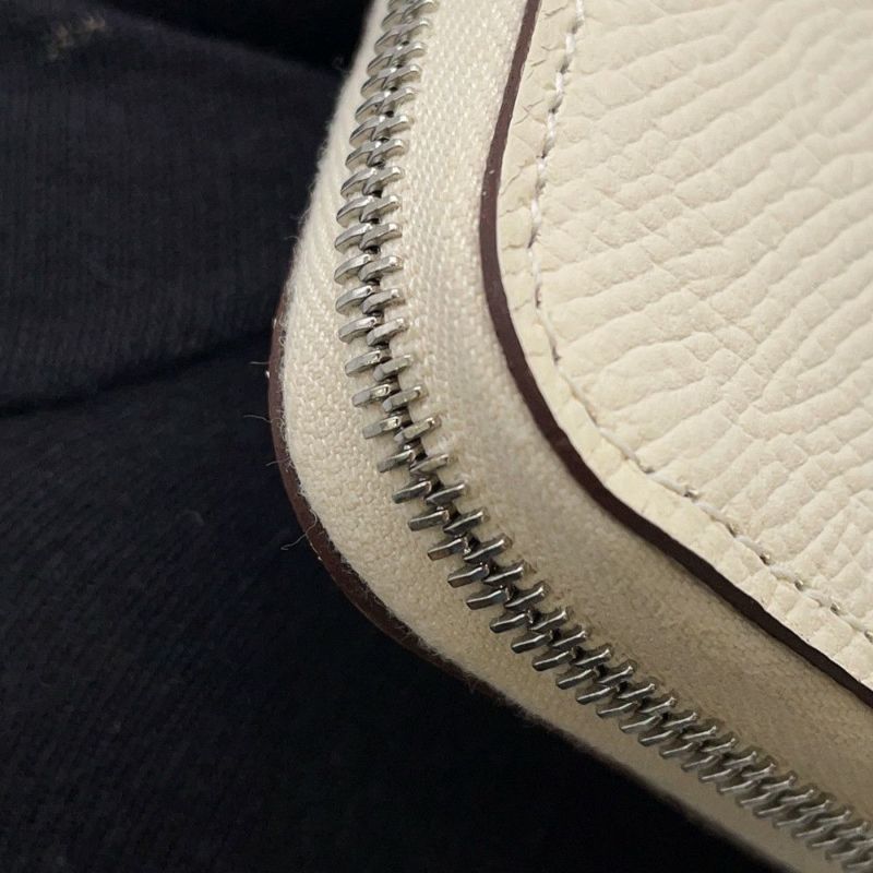 エルメス 長財布 アザップロング シルクイン ナタ/シルバー金具 エプソン U刻印 HERMES 財布