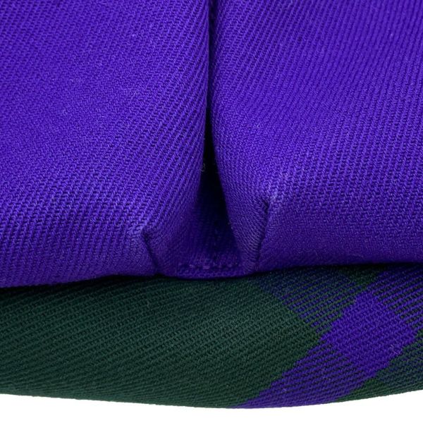 バーバリー クラッチバッグ チェックパターン キャンバス 8074939 BURBERRY