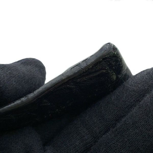 サンローランパリ クラッチバッグ クロコ型押しレザー 378261 SAINT LAURENT PARIS 黒