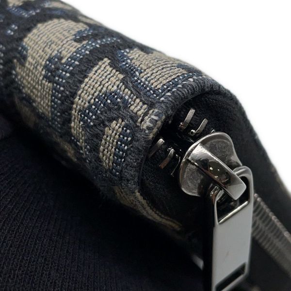 クリスチャン・ディオール 長財布 オブリーク ラウンドファスナー ロングウォレット キャンバス Christian Dior 財布