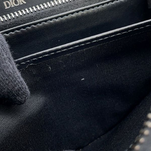クリスチャン・ディオール 長財布 オブリーク ラウンドファスナー ロングウォレット キャンバス Christian Dior 財布
