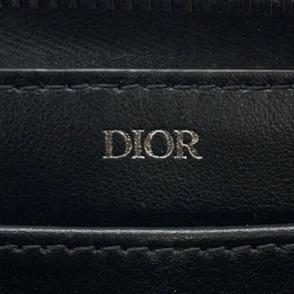 クリスチャン・ディオール 長財布 オブリーク ラウンドファスナー ロングウォレット キャンバス Christian Dior 財布