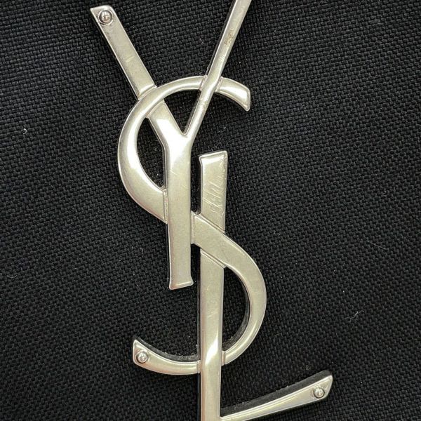 サンローランパリ ボディバッグ ロゴ YSL キャンバス 590076 SAINT LAURENT PARIS 黒