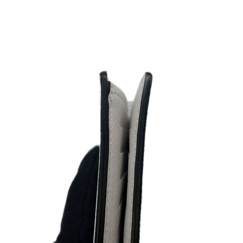 ルイヴィトン 長財布 モノグラム・キャンバス タイガ ポルトフォイユ・ブラザ NM M30889 LOUIS VUITTON メンズ 白 イニシャル入り