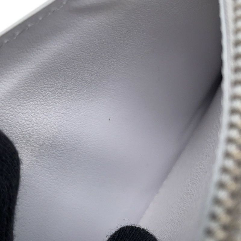 ルイヴィトン 長財布 モノグラム・キャンバス タイガ ポルトフォイユ・ブラザ NM M30889 LOUIS VUITTON メンズ 白 イニシャル入り