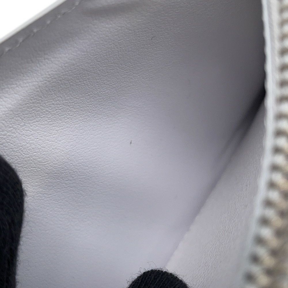 ルイヴィトン 長財布 モノグラム・キャンバス タイガ ポルトフォイユ・ブラザ NM M30889 LOUIS VUITTON メンズ 白 イニシャル入り