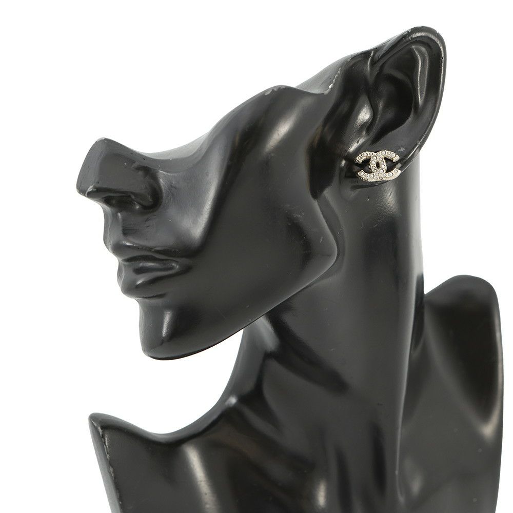 シャネル ピアス ココマーク フェイクパール ラインストーン A25 V A64766 CHANEL アクセサリー