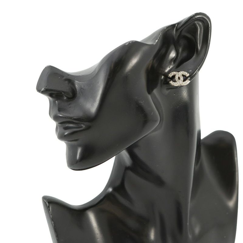 シャネル ピアス ココマーク フェイクパール ラインストーン A25 V A64766 CHANEL アクセサリー