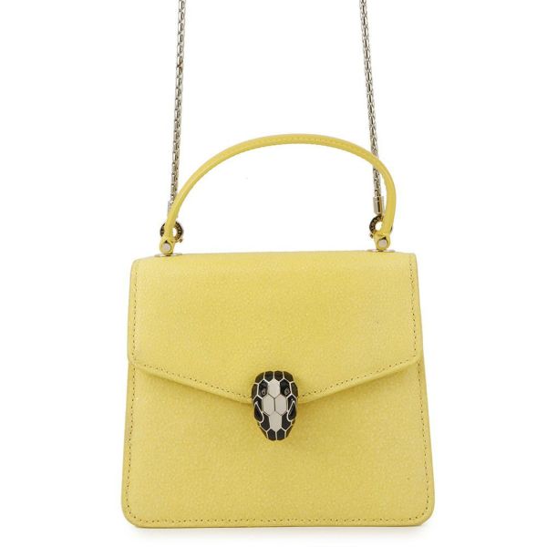 ブルガリ ハンドバッグ セルペンティ フォーエバー ガルーシャ BVLGARI 2way