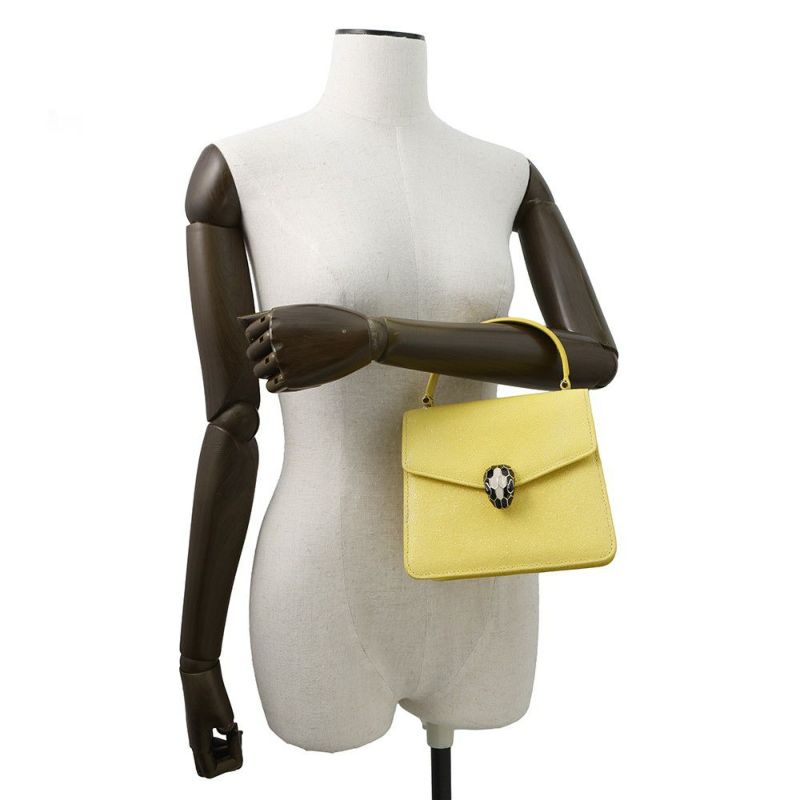 ブルガリ ハンドバッグ セルペンティ フォーエバー ガルーシャ BVLGARI 2way