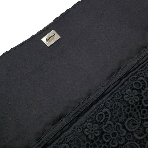 サルヴァトーレ・フェラガモ ショルダーバッグ ヴァラリボン フラワー 21D064 Ferragamo 黒