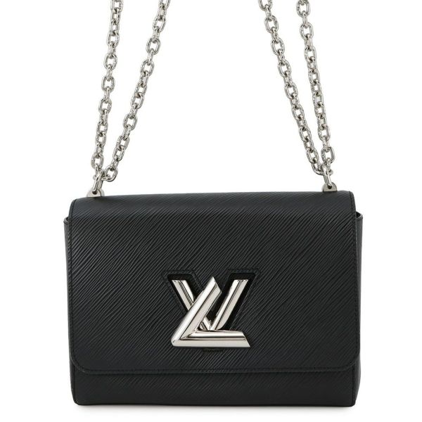 ルイヴィトン ショルダーバッグ エピ ツイスト MM M50282 LOUIS VUITTON ヴィトン バッグ 2way ブラック 黒