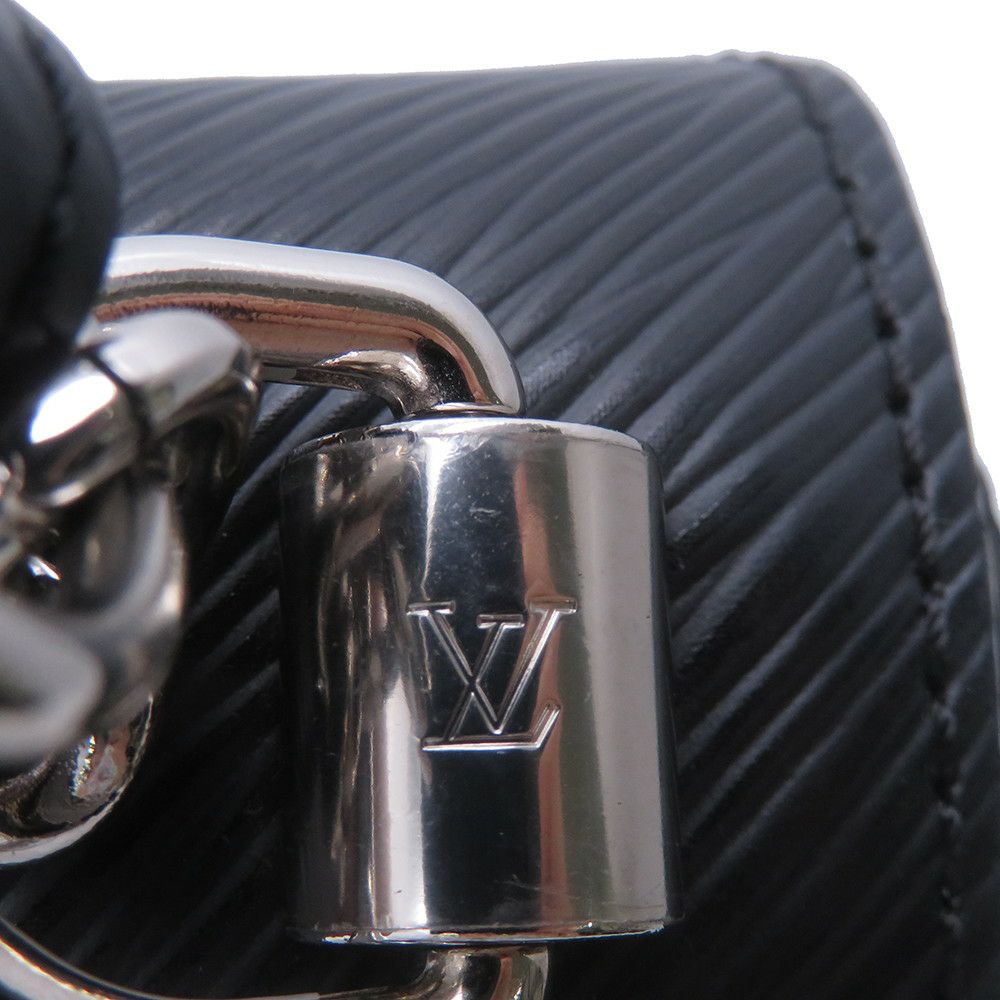 ルイヴィトン ショルダーバッグ エピ ツイスト MM M50282 LOUIS VUITTON ヴィトン バッグ 2way ブラック 黒