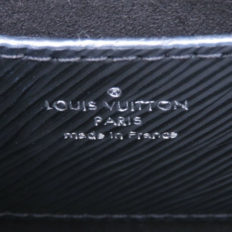 ルイヴィトン ショルダーバッグ エピ ツイスト MM M50282 LOUIS VUITTON ヴィトン バッグ 2way ブラック 黒