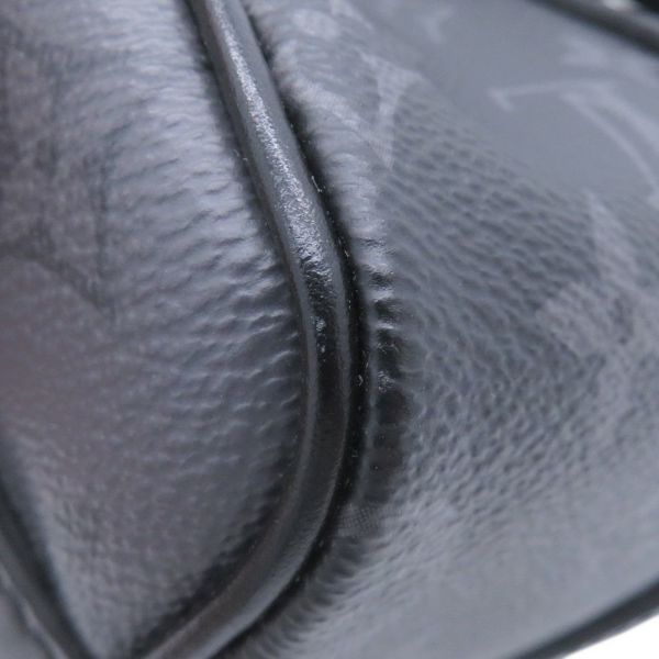 ルイヴィトン ハンドバッグ モノグラム・エクリプス リバース キーポル・バンドリエール 25 M46271 2way ショルダーバッグ 黒