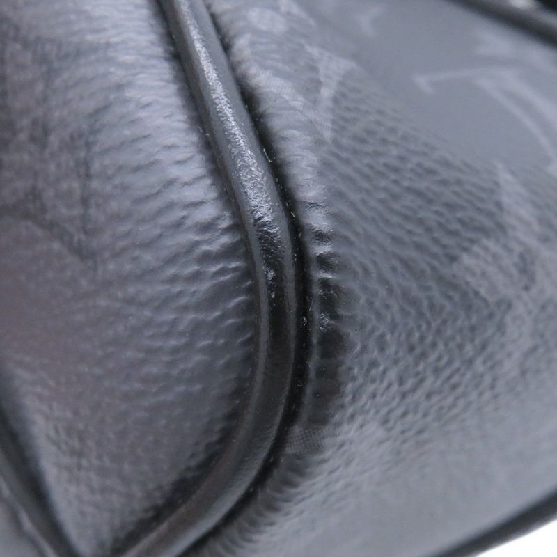 ルイヴィトン ハンドバッグ モノグラム・エクリプス リバース キーポル・バンドリエール 25 M46271 2way ショルダーバッグ 黒