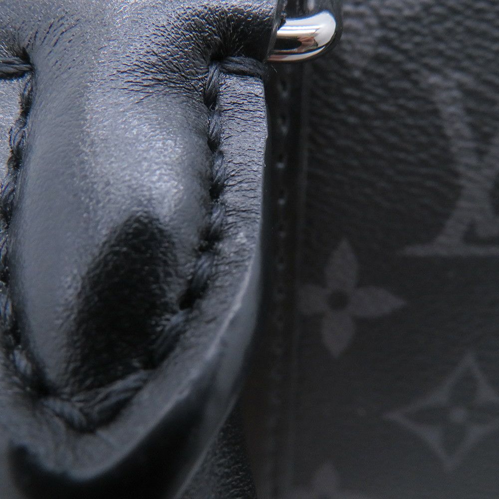 ルイヴィトン ハンドバッグ モノグラム・エクリプス リバース キーポル・バンドリエール 25 M46271 2way ショルダーバッグ 黒