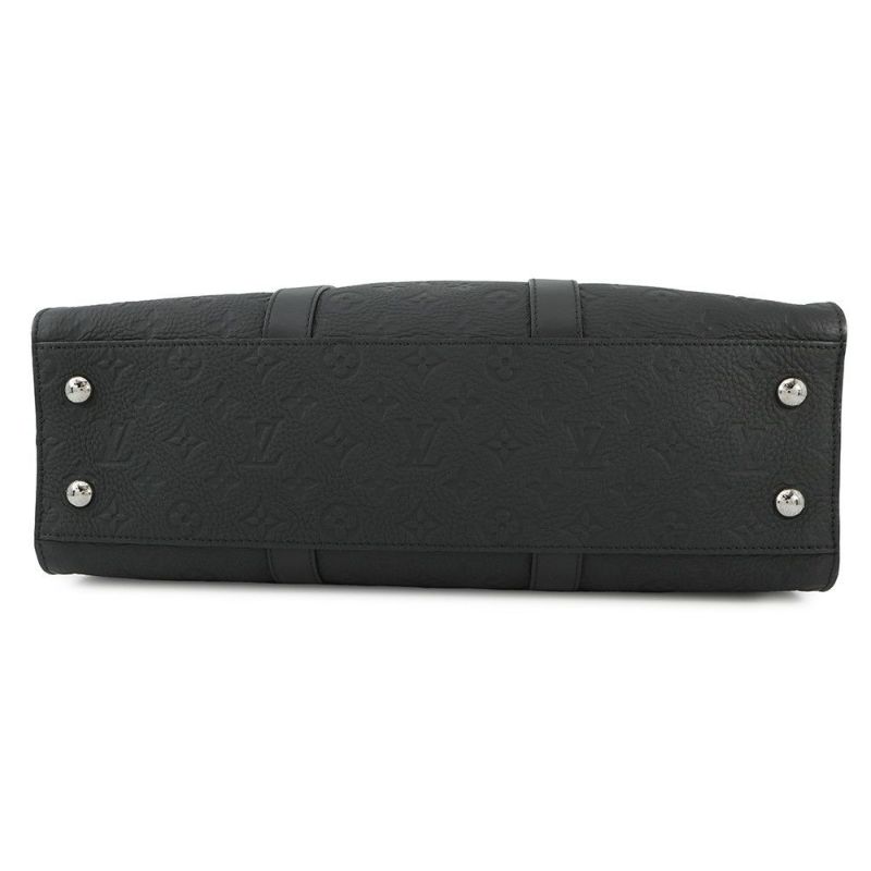 ルイヴィトン トートバッグ モノグラム・トリヨンレザー サックプラ 24H M24786 ヴィトン バッグ 2way ショルダー ブラック 黒