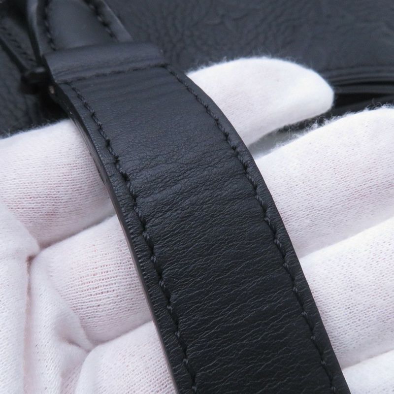 ルイヴィトン トートバッグ モノグラム・トリヨンレザー サックプラ 24H M24786 ヴィトン バッグ 2way ショルダー ブラック 黒