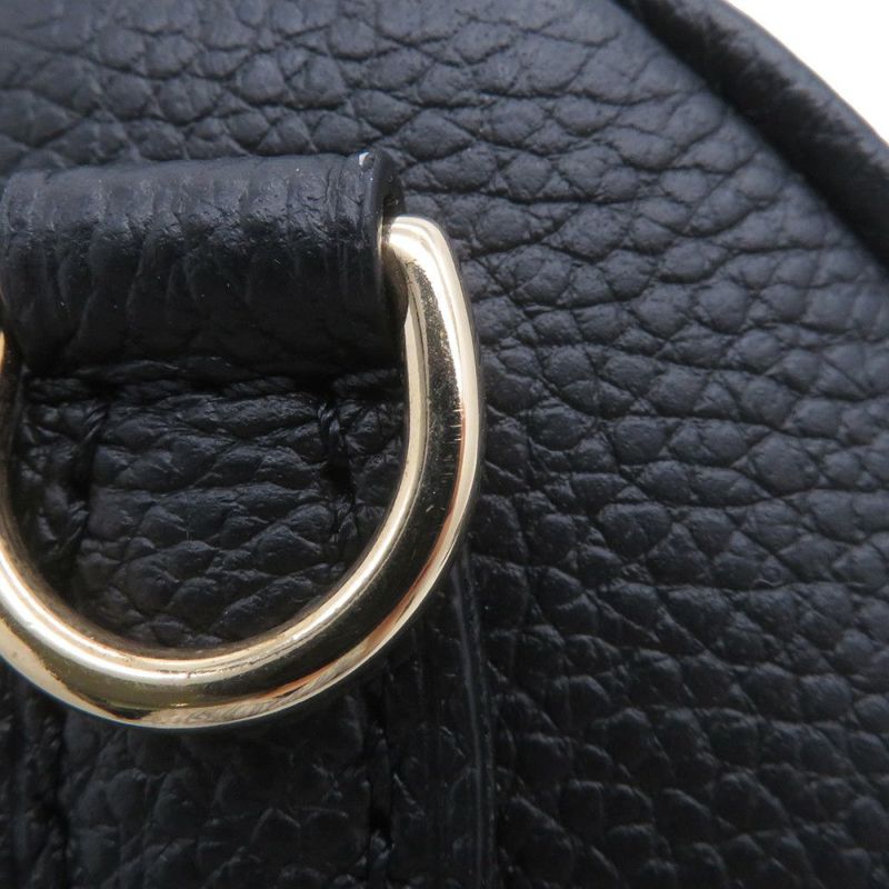 ルイヴィトン ハンドバッグ モノグラム・アンプラント ナノ・スピーディ M46745 ヴィトン バッグ 2way ショルダーバッグ ブラック 黒