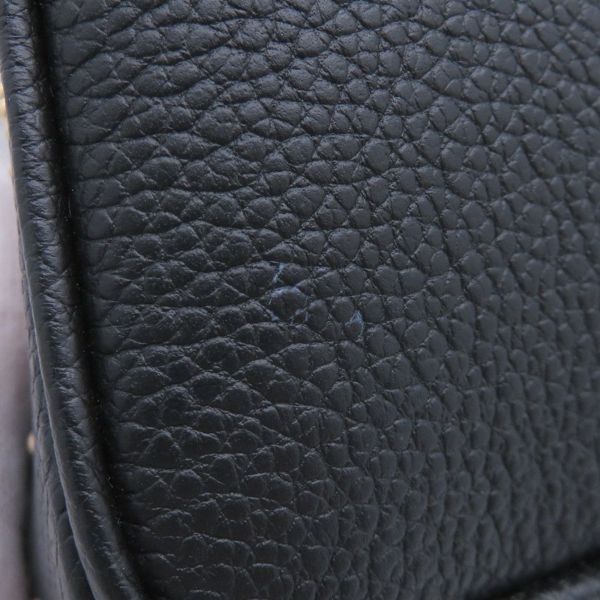 ルイヴィトン ハンドバッグ モノグラム・アンプラント ナノ・スピーディ M46745 ヴィトン バッグ 2way ショルダーバッグ ブラック 黒