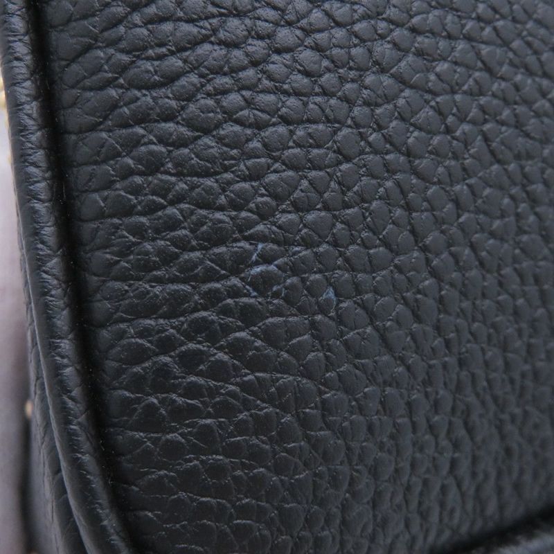 ルイヴィトン ハンドバッグ モノグラム・アンプラント ナノ・スピーディ M46745 ヴィトン バッグ 2way ショルダーバッグ ブラック 黒