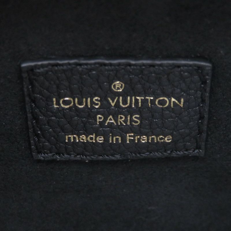 ルイヴィトン ハンドバッグ モノグラム・アンプラント ナノ・スピーディ M46745 ヴィトン バッグ 2way ショルダーバッグ ブラック 黒