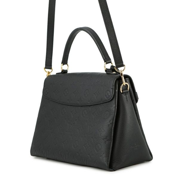 ルイヴィトン ハンドバッグ モノグラム・アンプラント ジョルジュMM M53944 LOUIS VUITTON ヴィトン 2way ブラック 黒