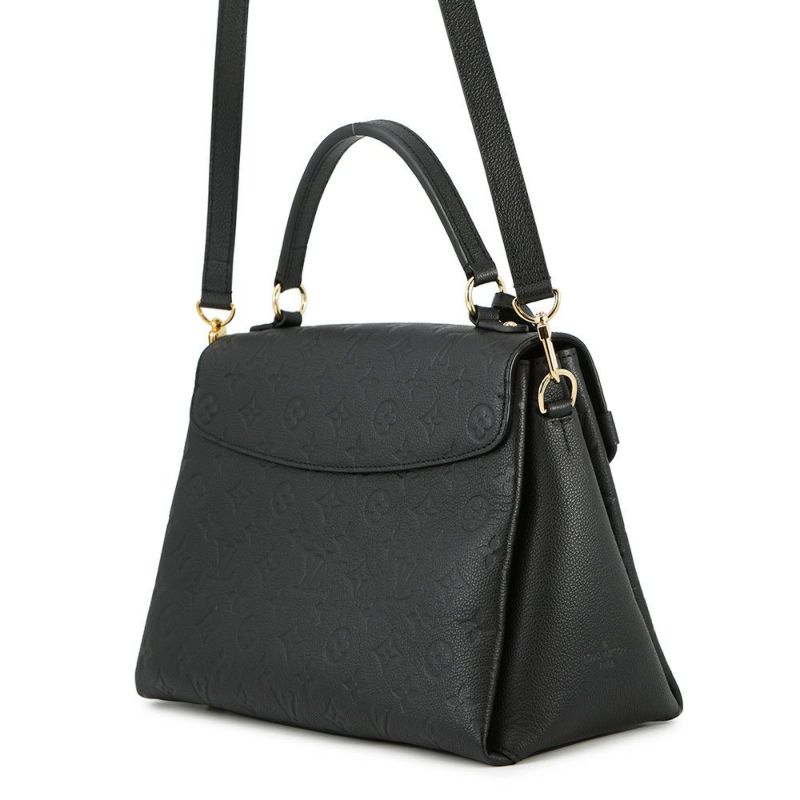 ルイヴィトン ハンドバッグ モノグラム・アンプラント ジョルジュMM M53944 LOUIS VUITTON ヴィトン 2way ブラック 黒
