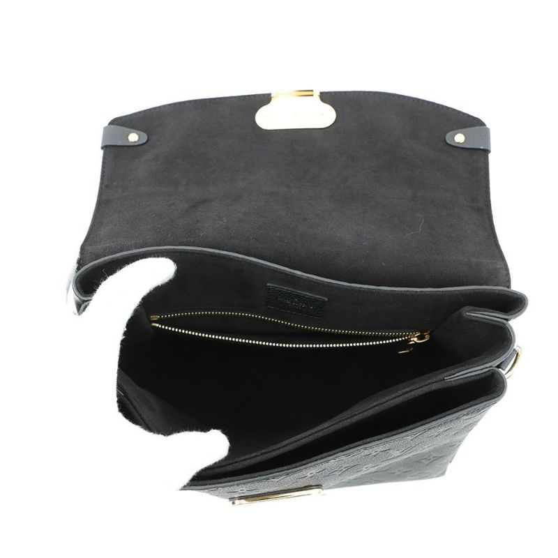 ルイヴィトン ハンドバッグ モノグラム・アンプラント ジョルジュMM M53944 LOUIS VUITTON ヴィトン 2way ブラック 黒