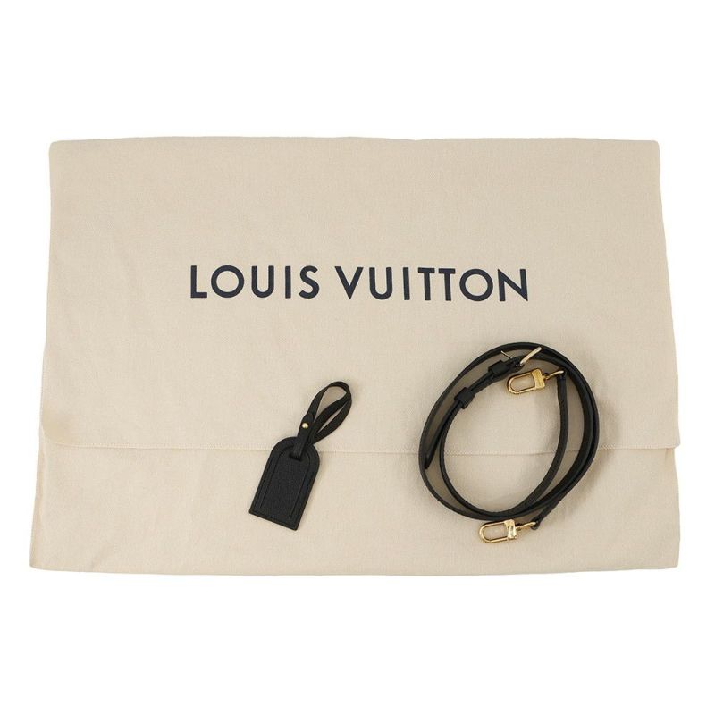 ルイヴィトン ハンドバッグ モノグラム・アンプラント ジョルジュMM M53944 LOUIS VUITTON ヴィトン 2way ブラック 黒