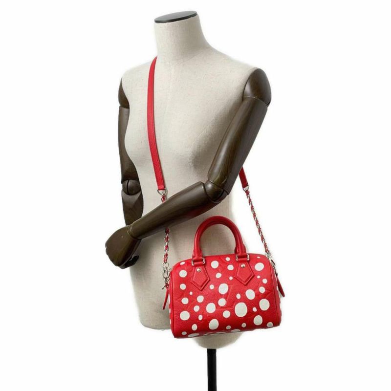 ルイヴィトン ハンドバッグ モノグラム・アンプラント LV × YK スピーディ・バンドリエール20 M46411