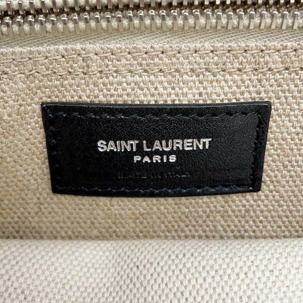 サンローランパリ トートバッグ リヴゴーシュ キャンバス 617481 SAINT LAURENT PARIS 黒