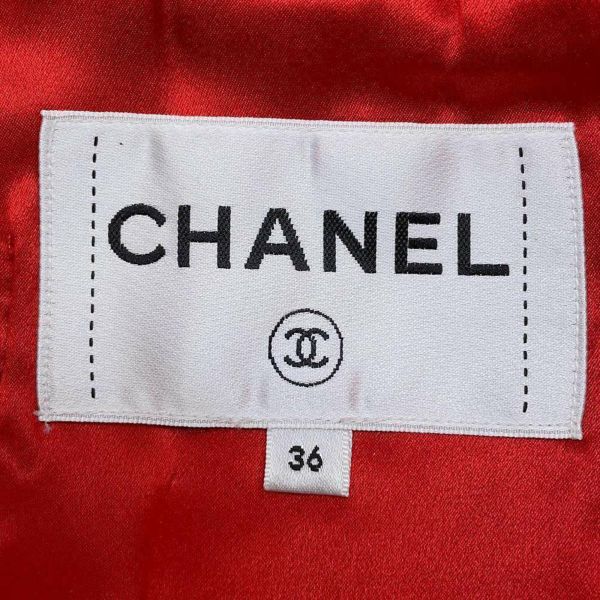 シャネル ジャケット ツイード ジップアップ ウール レディースサイズ36 P62366 CHANEL アパレル