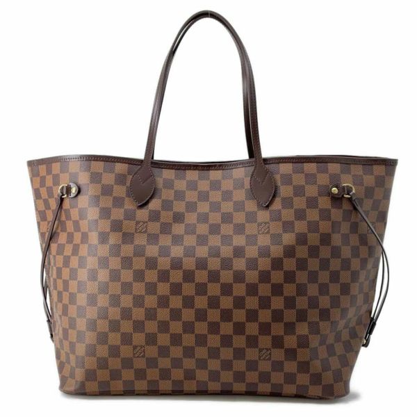 ルイヴィトン トートバッグ ダミエ・エベヌ ネヴァーフルGM N51106 LOUIS VUITTON ヴィトン バッグ