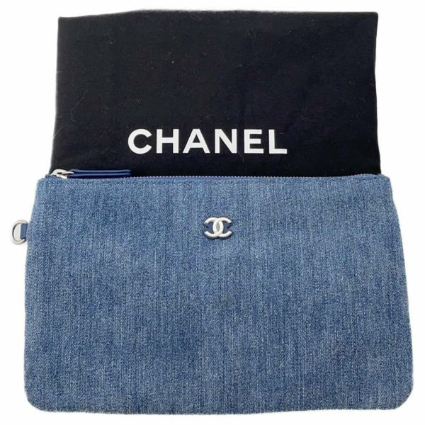 シャネル ハンドバッグ CHANEL 22 マトラッセ スモール デニム AS3260 CHANEL バッグ ポーチ付き