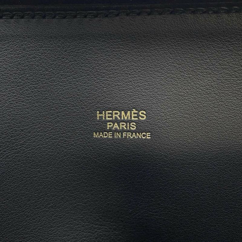 エルメス ハンドバッグ ボリード31 ブラック/ゴールド金具 トリヨンクレマンス Z刻印 2wayショルダー 黒