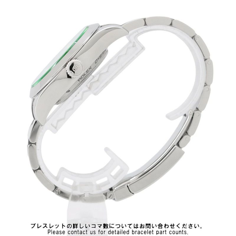 ロレックス ミルガウス グリーンガラス ランダムシリアル ルーレット 116400GV ROLEX 腕時計 Zブルー文字盤