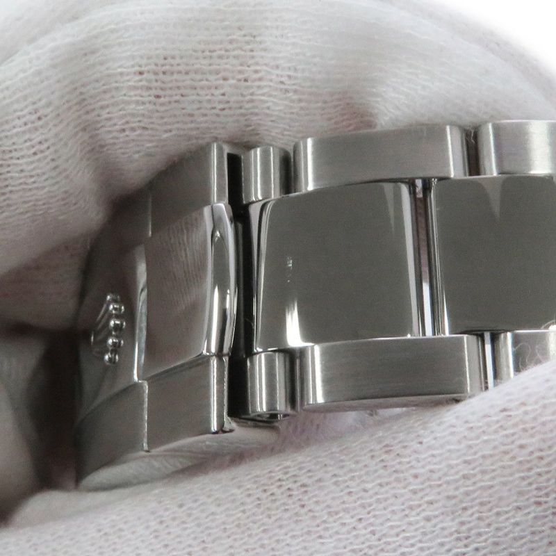 ロレックス ミルガウス グリーンガラス ランダムシリアル ルーレット 116400GV ROLEX 腕時計 Zブルー文字盤